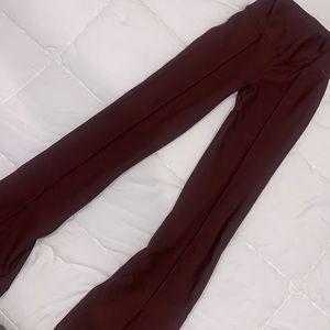Abercrombie & Fitch flare slit leggings